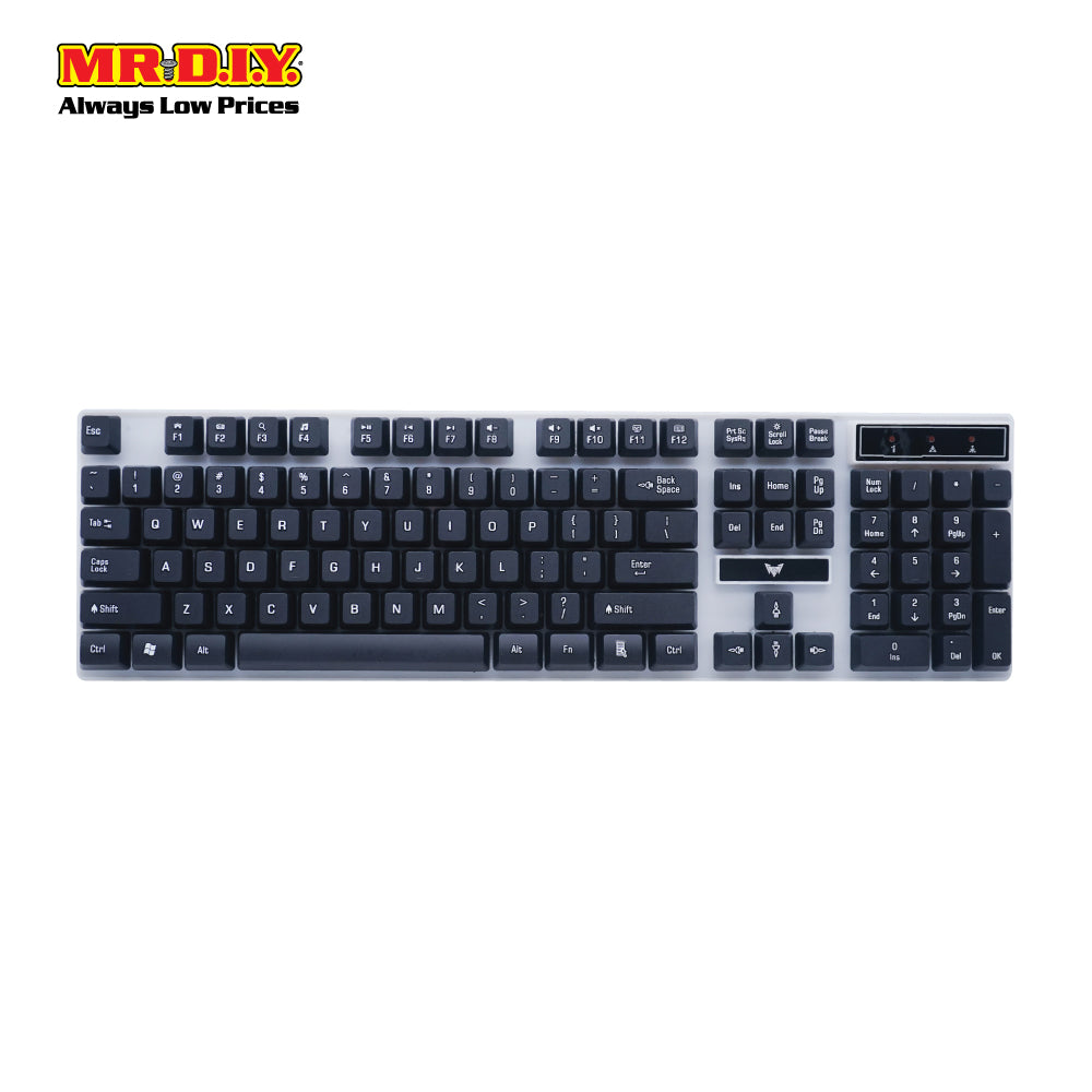 Crown Micro wired Gaming Tastatur mit LED Beleuchtung in 7 Crown Micro wired Gaming Tastatur mit LED Beleuchtung in 7