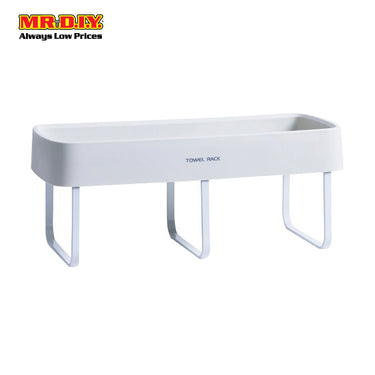 (MR.DIY) Wall-Mounted Bath Rack-Grey