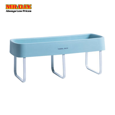 (MR.DIY) Wall-Mounted Bath Rack-Cyan