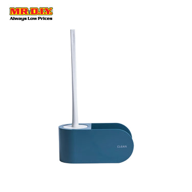 (MR.DIY) Wall-Mounted Toilet Brush Holder-Blue