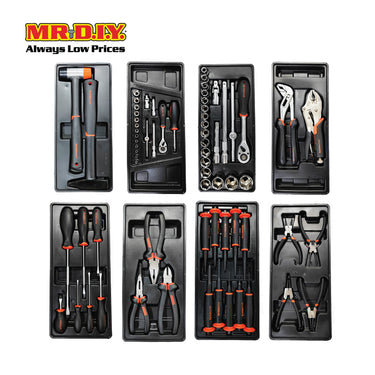 FIXMAN 7 Drawer Roller Cabinet with Tools (156 pcs)