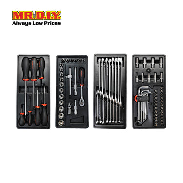 FIXMAN 7 Drawer Roller Cabinet with Tools (156 pcs)