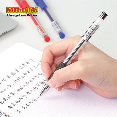 COMIX 0.5 Gel Black Pen (12 pieces)