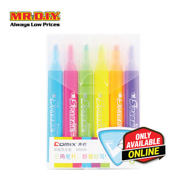 COMIX Highlighter (6 pieces)(1-5mm)