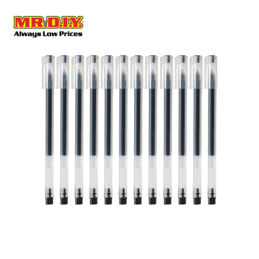 [BEST SELLER] COMIX 0.5 Gel Pen Black (12 pieces)