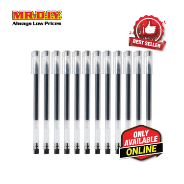 [BEST SELLER] COMIX 0.5 Gel Pen Black (12 pieces)