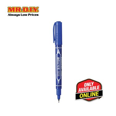 COMIX Marker Pen Blue (12 pcs)(0.5-1.5mm)