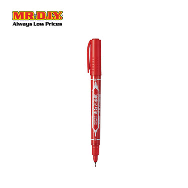 COMIX Marker Pen Red (12 pieces)(0.5-1.5mm)