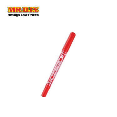 COMIX Marker Pen Red (12 pieces)(0.5-1.5mm)