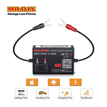 BM2 Bluetooth Battery Monitor (6-20V)