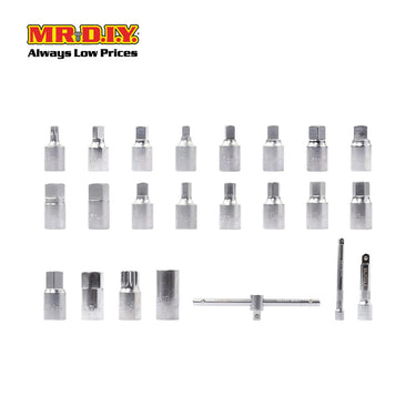 Socket Wrench Set 1/4" (46 pcs)