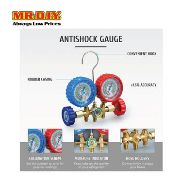 Manifold Gauge Kit 134A QP-7006