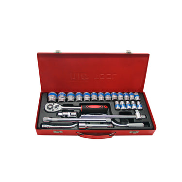 Socket Wrench Set 6203-1 (25 pieces) (1/2 Inch)