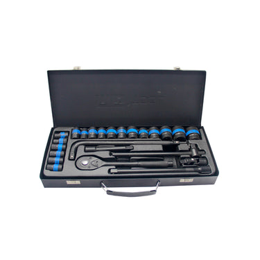 Socket Wrench Set 6204 (24 pieces)(1/2 Inch)