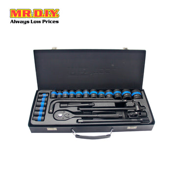 Socket Wrench Set 6204 (24 pieces)(1/2 Inch)