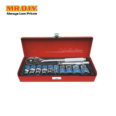 (MR.DIY) Mechanic's Socket Kit Set (12pcs)(1/2 Inch)