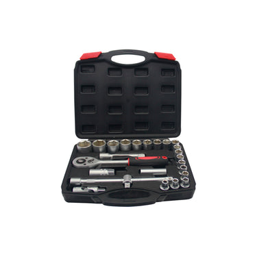 Socket Wrench Set (24 pieces)(1/2 Inch)