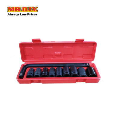 Socket Wrench Set Size- L (10 pieces)(1/2 Inch)