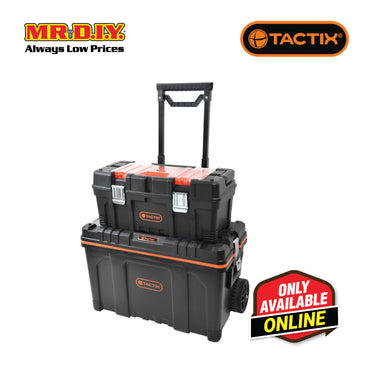 TACTIX 2 In 1 Rolling Tool Box Set (64.2cm)