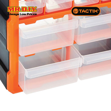 TACTIX 12-Drawers Storage Bin
