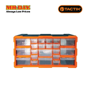 TACTIX 22-Drawers Storage Bin