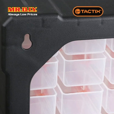 TACTIX 60-Drawers Storage Bin