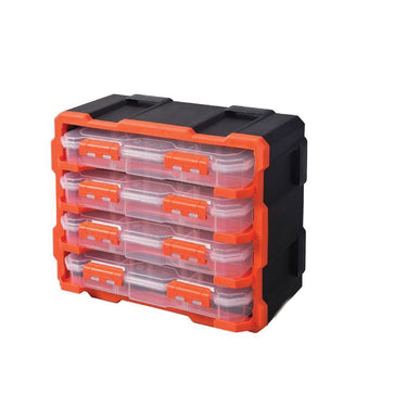 TACTIX Plastic Rack With 4 Organizers