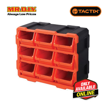 [BEST SELLER] TACTIX Plastic Rack With 9 Bins