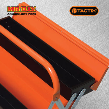TACTIX 3-Drawer Metal Tool Box (45.7cm)