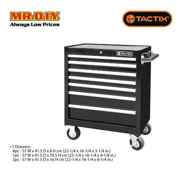 TACTIX 7-Drawers Tool Cabinet (68cm)