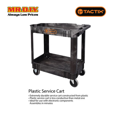 TACTIX Plastic Service Cart