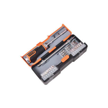 TACTIX Ratchet Driver & Bits Set (43 pieces)