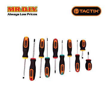 TACTIX Screwdriver Set (10 pieces)