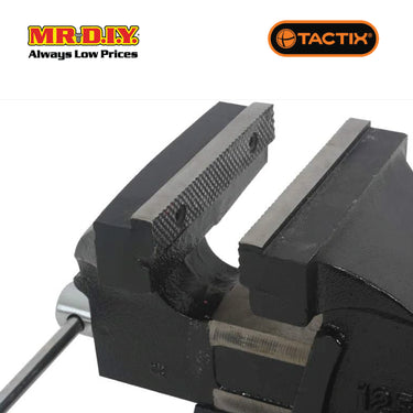 TACTIX Vise Bench Fixed Base (125mm x 5 Inch)