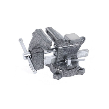 TACTIX Bench Vise With Swivel Base (90mm x 3-1/2 Inch)