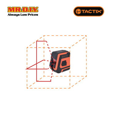 TACTIX Self-Leveling Cross Line Laser