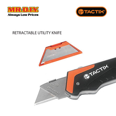 TACTIX Retractable Utility Knife (150mm)