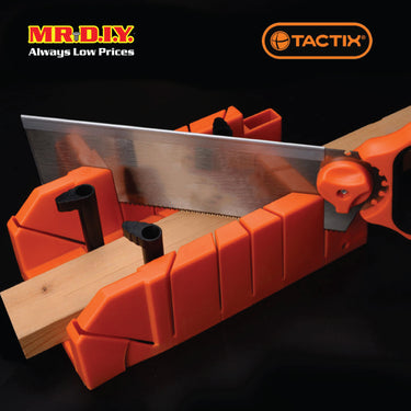 (MR.DIY) TACTIX Mitre Box (30cm x 17cm x 12cm)