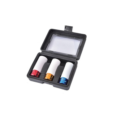 TACTIX Dr. Impact Wheel Nut Socket (3 pieces  x 1/2 Inch)