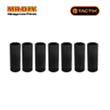 TACTIX Dr. Deep Impact Socket  (7 pieces x 1/2 Inch)