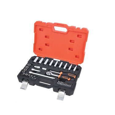 TACTIX Dr.Socket Set (34 pieces x 1/4 Inch)