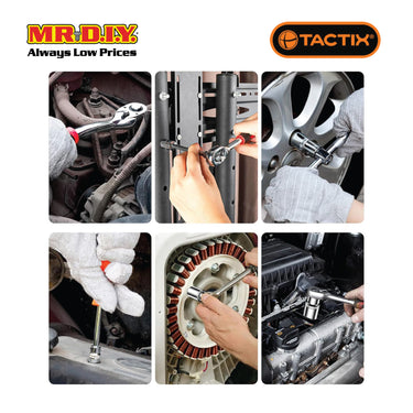 TACTIX Socket Set-Middle (85 pieces x 1/4 x 1/2 Inch)