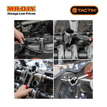 TACTIX Socket Set-Middle (85 pieces x 1/4 x 1/2 Inch)