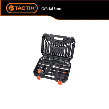 TACTIX Dr.Socket Set (70 pieces x 1/4 x 3/8 Inch)