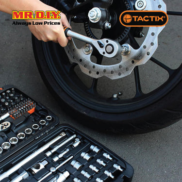 TACTIX Dr.Socket Set (94 pieces x 1/4 x 1/2 Inch)