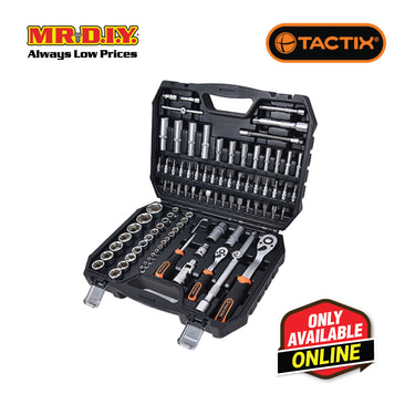 TACTIX Dr.Socket Set (94 pieces x 1/4 x 1/2 Inch)