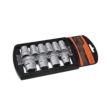 TACTIX Socket Set (10 pieces x 3/8 Inch)