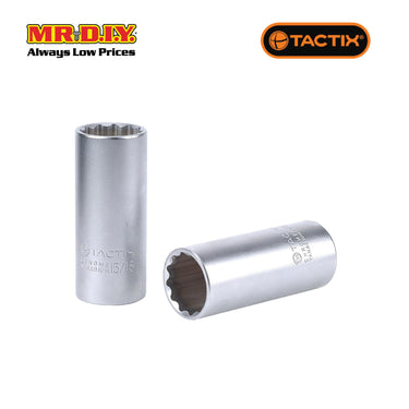 TACTIX Deep Socket (7 pieces x 1/2 Inch)