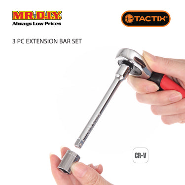 TACTIX Extension Bar Set (1/4 Inch)