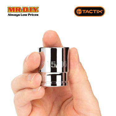 TACTIX Socket Set (12 pieces x 1/2 Inch)